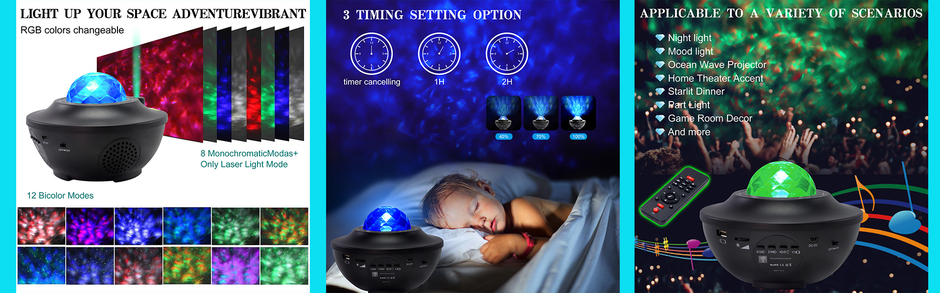 Copper String Light, Starry Projector, 3D Night Light,Xingan Xian Yixing Electronics Co., Ltd.